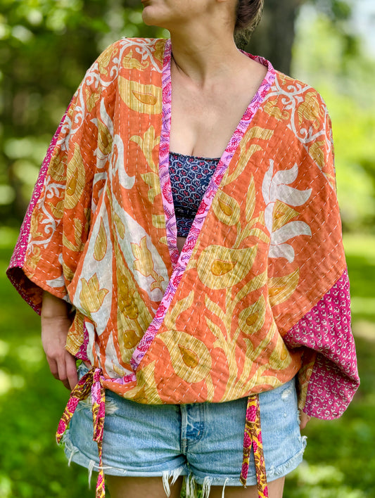 Moonrise Reversible Wrap Top